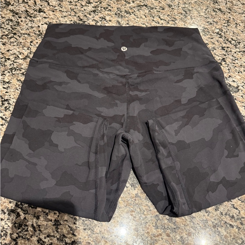 lululemon athletica High-Rise Black Camo Align Shorts